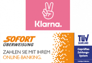 Zahlungsart: Klarna / Sofortüberweisung Logo