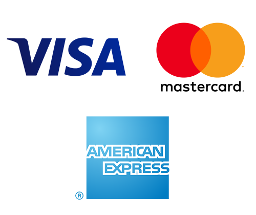 Zahlungsart: Kreditkarte (Visa / Mastercard / American Express) Icon